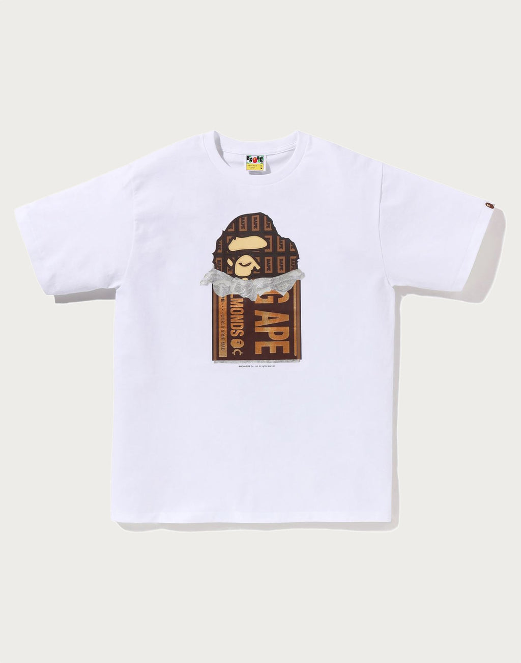 CHOCOLATE BAR APE HEAD TEE MENS
