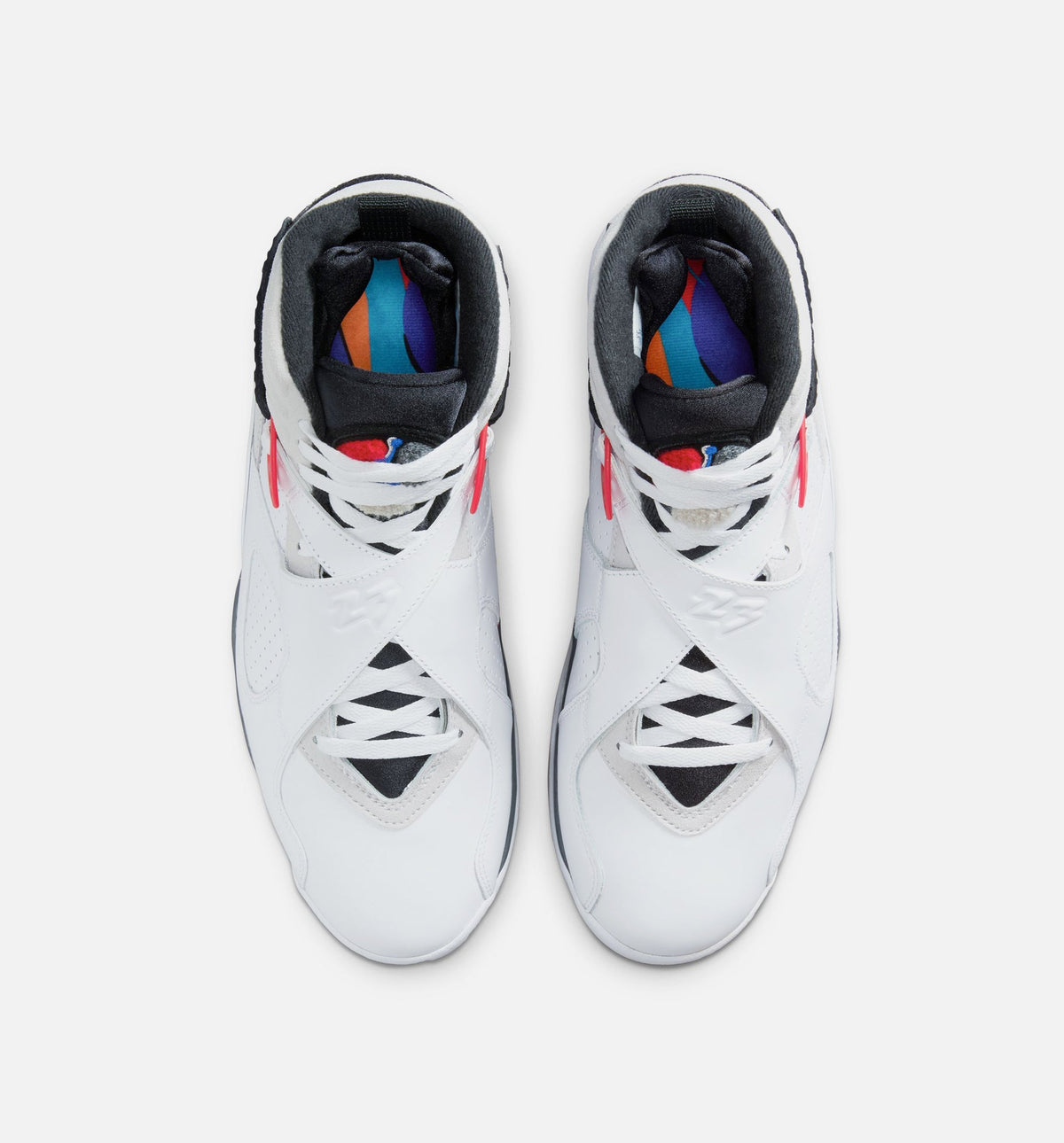 Air Jordan 8 Retro White and True Red – Men's Lifestyle Shoe in White/Black/True Red