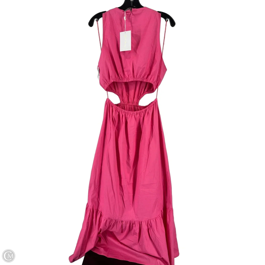 Dress Casual Maxi By Wayf In Pink, Size: M