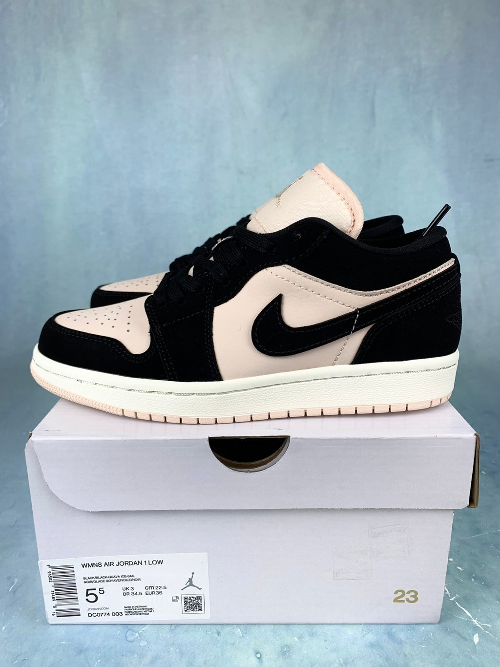 Air Jordan 1 Low Milk Tea Powder Unisex Sneakers DC0774-003