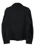 Yohji Yamamoto Re felted biker jacket