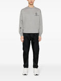 Moncler Grenoble logo-appliqué cotton sweatshirt