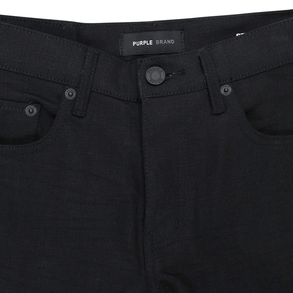 RAW FLARE BLACK SKINNY JEANS