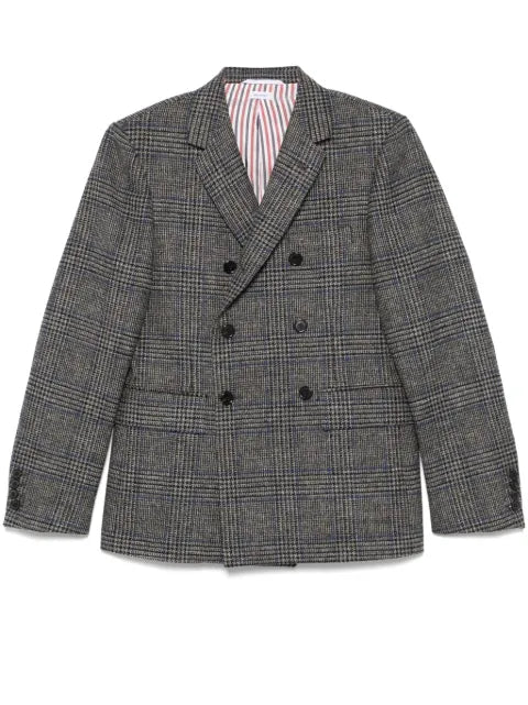 Thom Browne Prince of Wales hunting tweed sport coat