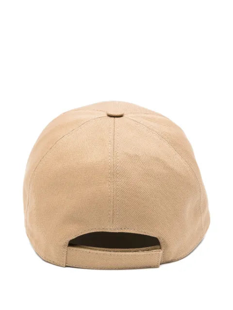 FENDI dog-embroidered baseball cap
