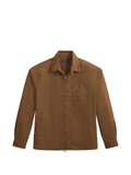 Polo Ralph Lauren Pony-embroidered zip-up shirt jacket