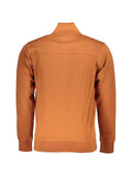 U.S. Grand embroidered-logo zip-up cotton sweatshirt
