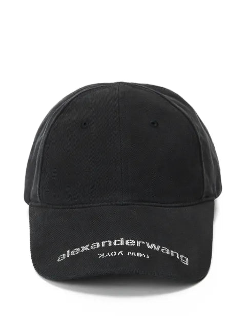 Alexander Wang crystal-embellished baseball cap