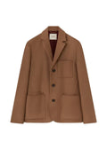 RETORI double finishing bicolor with needle pin detail blazer