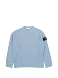 Stone Island 5100001 full rib cotton bouclé sweater