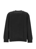 BOSS logo-patch crew-neck sweater