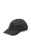 Moncler baseball cap with diamond quilting
