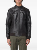 XC leather bomber jacket