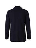 Lardini herringbone-knit virgin wool jacket