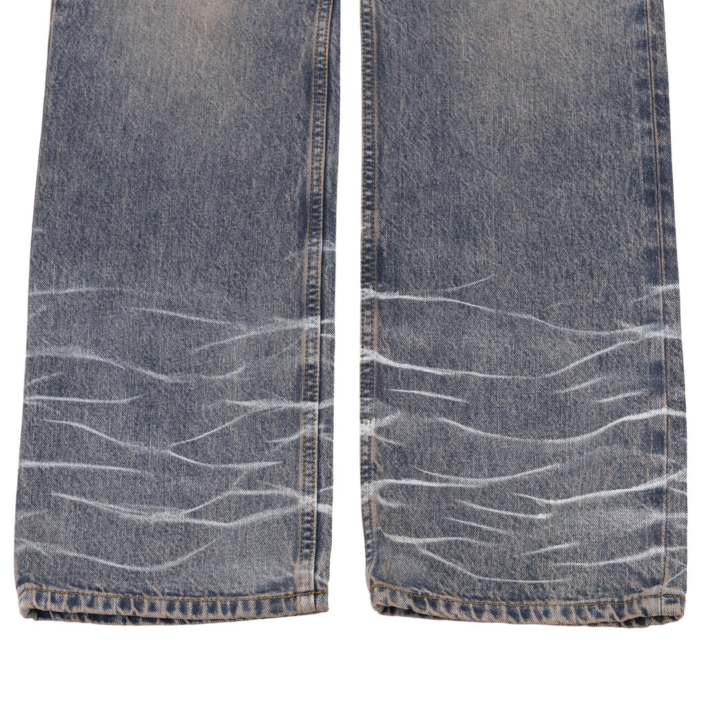 Light Indigo Destroyed Denim
