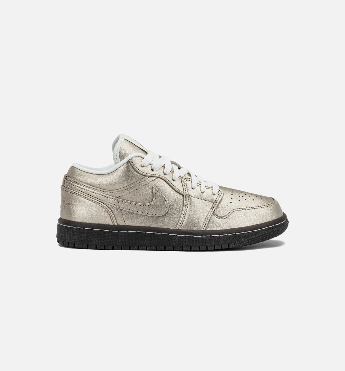 Air Jordan 1 Low SE Metallic Zinc Women's Lifestyle Shoes - Metallic Zinc/Summit White/Velvet Brown