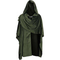 Halloween Medieval Hooded Shawl Cloak Dark Ranger Cosplay Cape