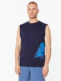 ALL SOULS MUSCLE TANK NAVY