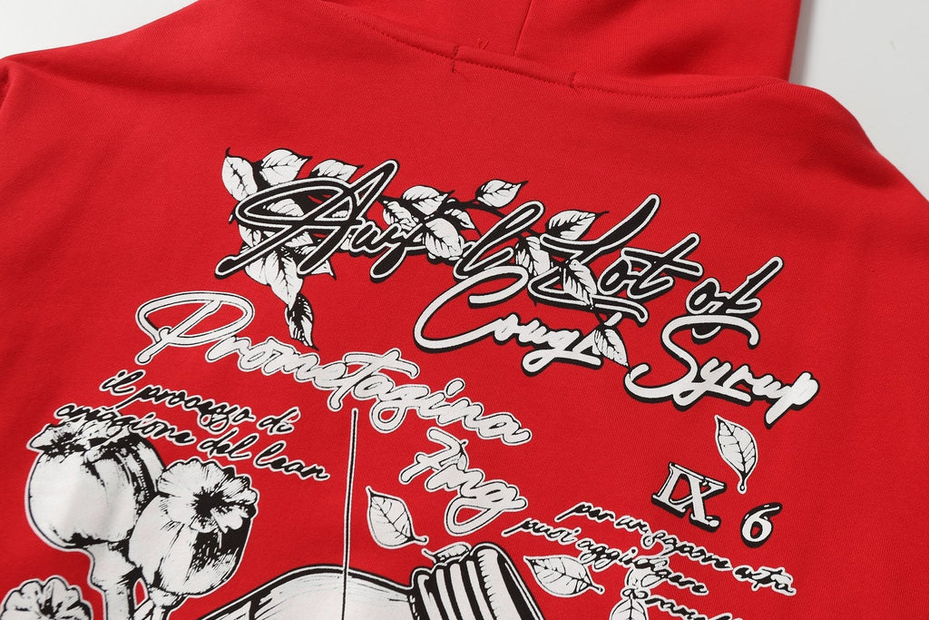THAT'S A AWFUL LOT OF COUGH SYRUP Rising Star Graphic Hoodie