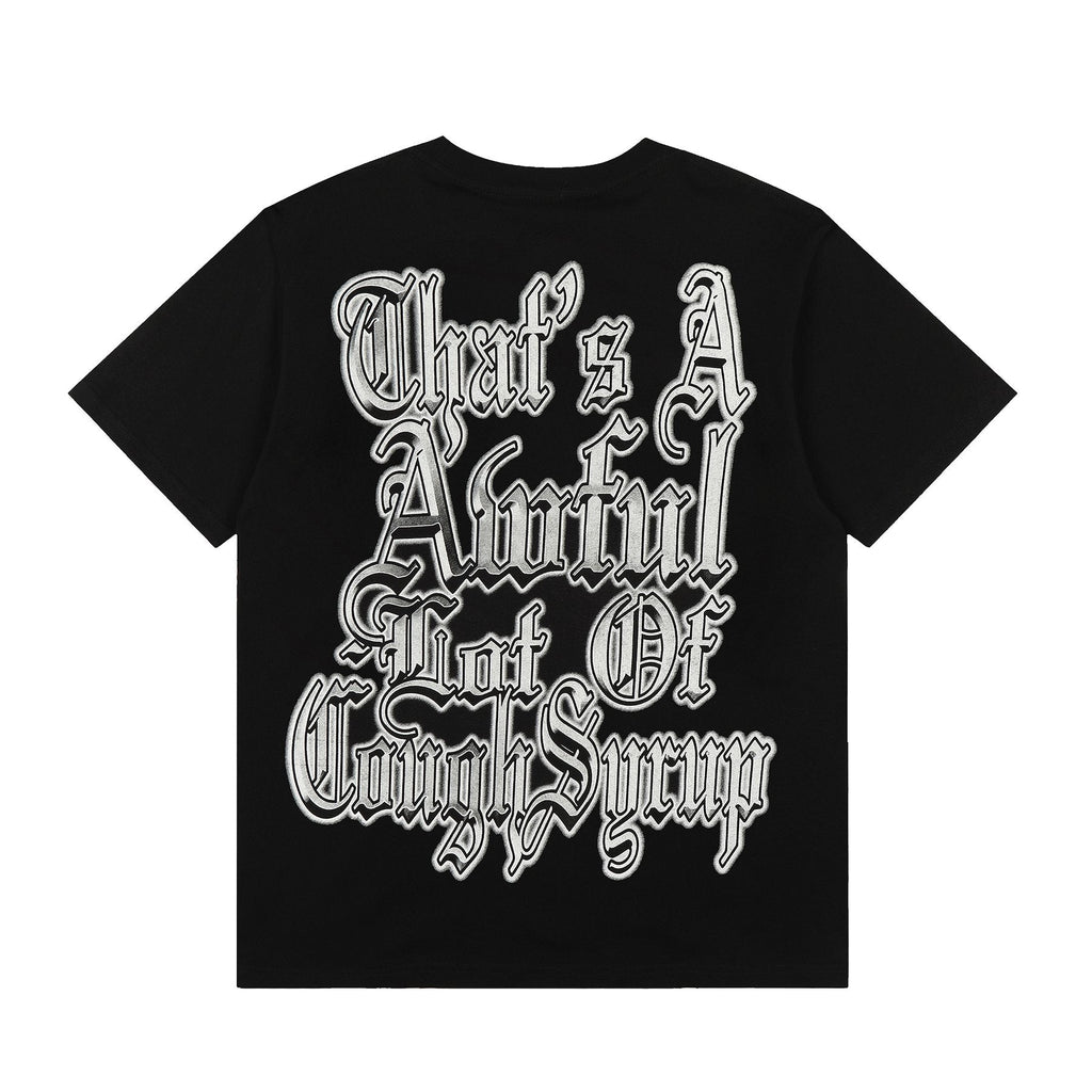 THAT'S A AWFUL LOT OF COUGH SYRUP Cherub Graphic T-Shirt