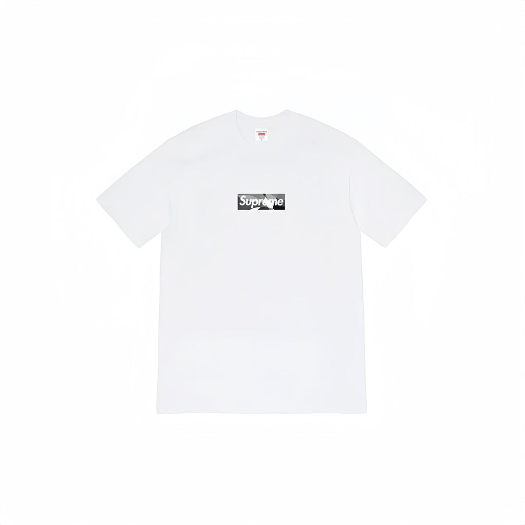 Supreme Black/Gray Box Logo Short-Sleeve T-Shirt