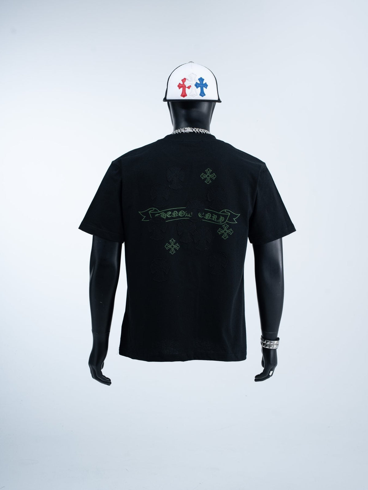 Chrome Hearts Cross Banner Graphic T-Shirt