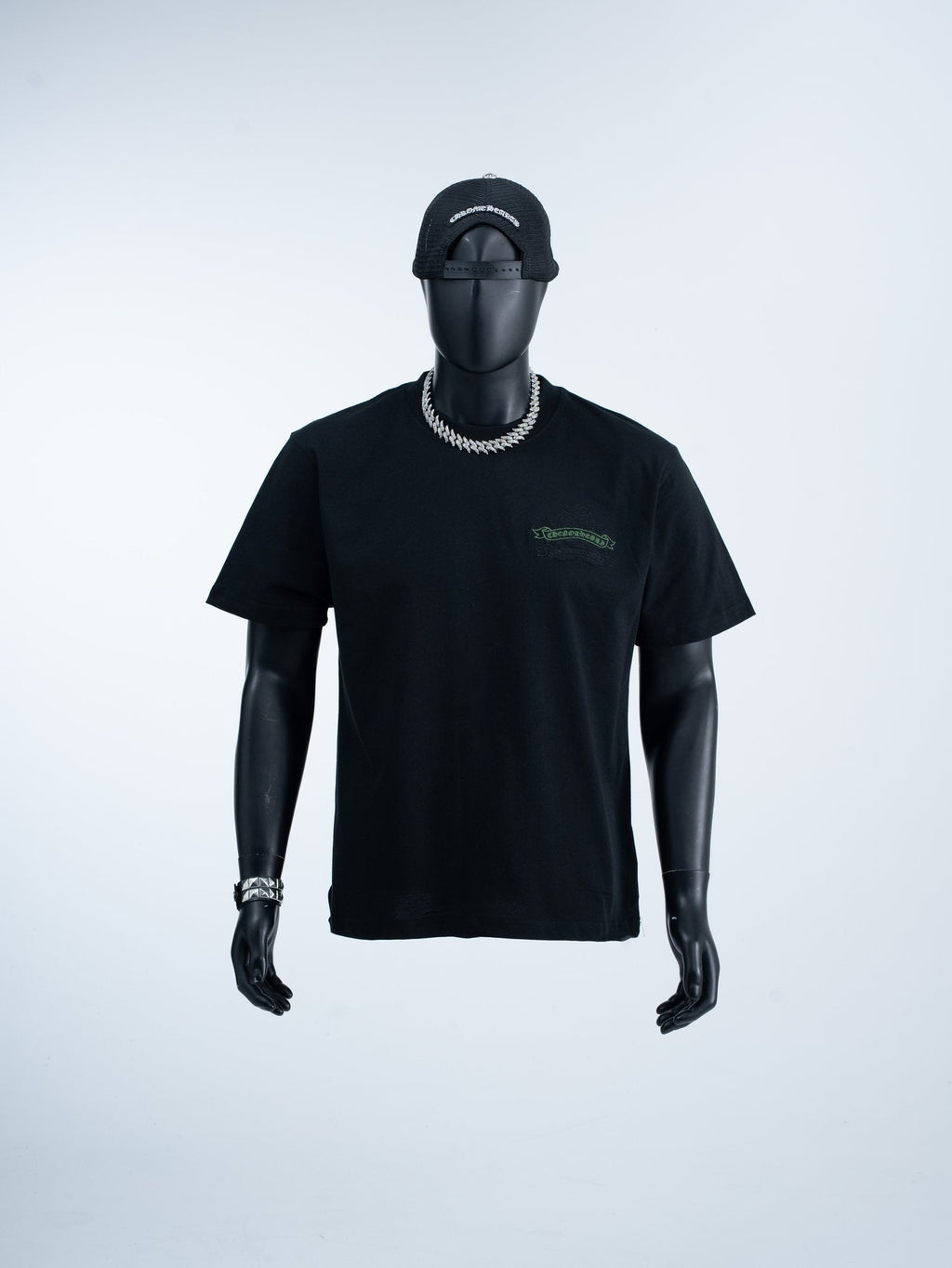 Chrome Hearts Cross Banner Graphic T-Shirt