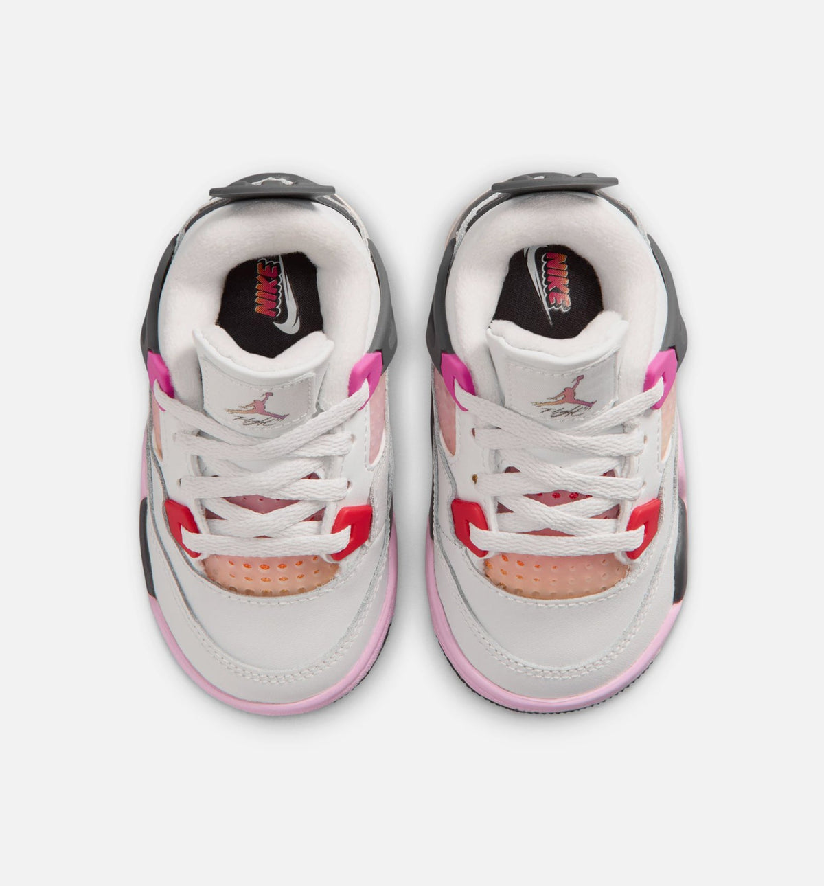 Air Jordan 4 Retro Comic Infant/Toddler – Off White/Fire Pink/Anthracite