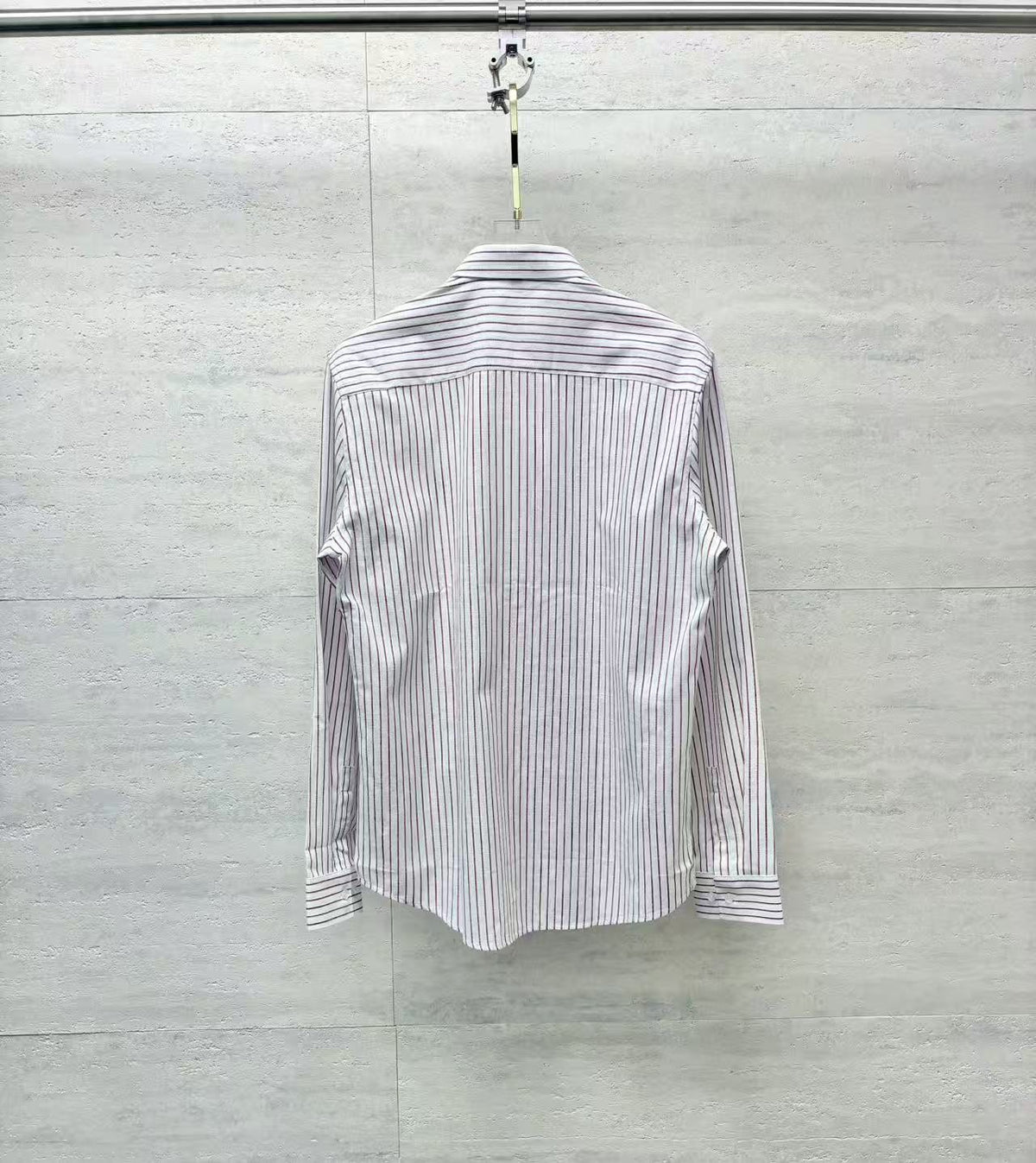 Ralph Lauren Striped Embroidered Long-Sleeve Button-Up Shirt