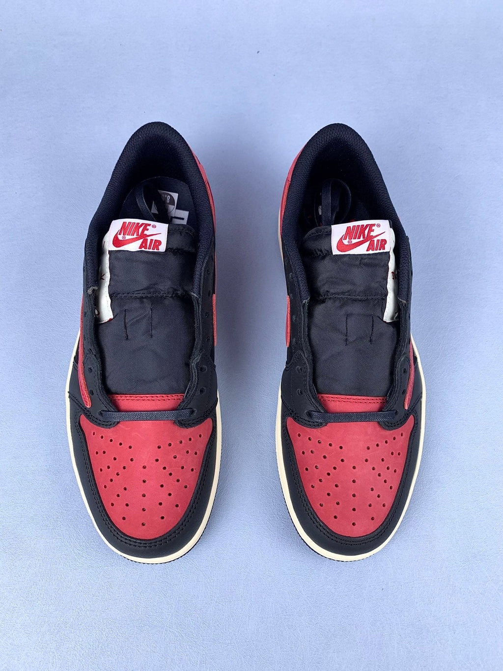 Air Jordan 1 Low TS Black/Red Unisex Sneakers DM7866-061